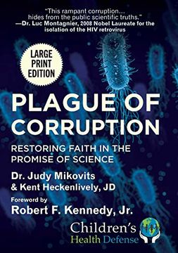 portada Plague of Corruption: Restoring Faith in the Promise of Science (Children s Health Defense) (en Inglés)