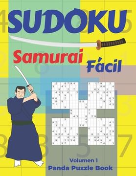 portada Sudoku Samurai Facil - Volumen 1: Juegos De Lógica Para Adultos