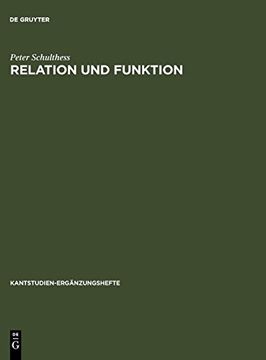 portada Relation und Funktion (in German)