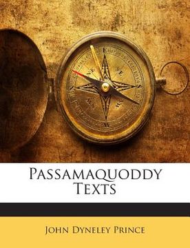 portada Passamaquoddy Texts