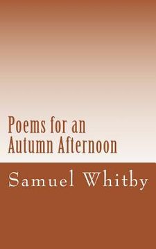 portada Poems for an Autumn Afternoon (en Inglés)