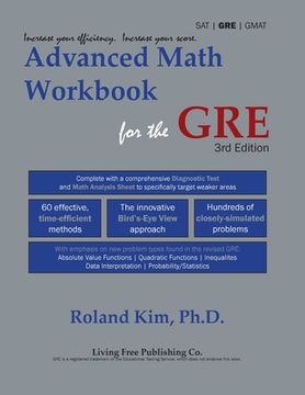 portada Advanced Math Workbook for the GRE (en Inglés)