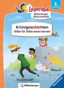 portada Krimigeschichten - Silbe für Silbe Lesen Lernen - Leserabe ab 2. Klasse - Erstlesebuch für Kinder ab 7 Jahren (in German)