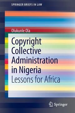 portada copyright collective administration in nigeria: lessons for africa (in English)