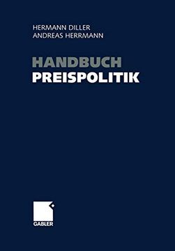 portada Handbuch Preispolitik: Strategien - Planung - Organisation - Umsetzung (en Alemán)
