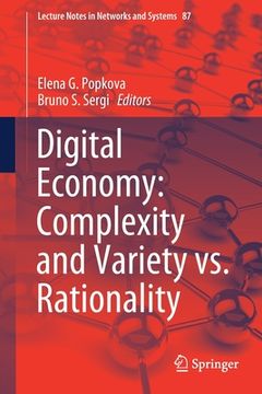 portada Digital Economy: Complexity and Variety vs. Rationality (en Inglés)