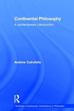 portada continental philosophy (en Inglés)