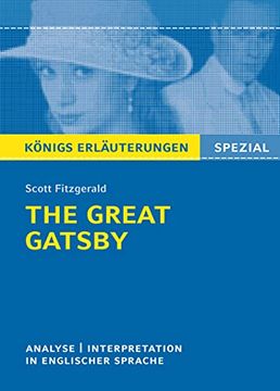 portada The Great Gatsby von f. Scott Fitzgerald: Textanalyse und Interpretation in Englischer Sprache. Mit Ausführlicher Inhaltsangabe und Abituraufgaben mit Lösungen (in German)