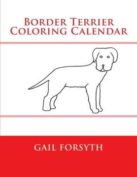 portada Border Terrier Coloring Calendar