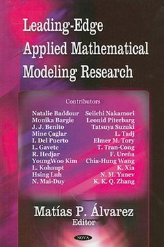 portada leading-edge applied mathematical modeling research (en Inglés)