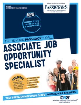 portada Associate Job Opportunity Specialist (C-3983): Passbooks Study Guide Volume 3983