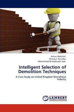 portada intelligent selection of demolition techniques (en Inglés)