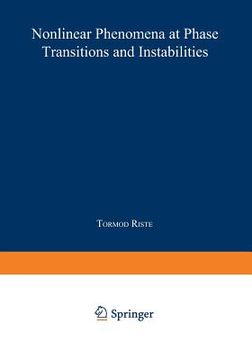 portada Nonlinear Phenomena at Phase Transitions and Instabilities (en Inglés)