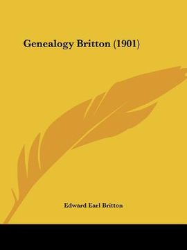 portada genealogy britton (1901) (en Inglés)