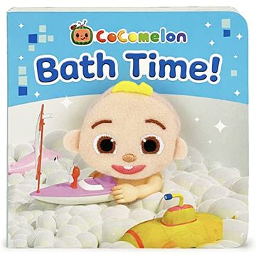 portada Cocomelon Bath Time! Children'S Finger Puppet Board Book Ages 0-4 (en Inglés)