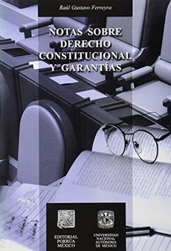 portada notas sobre derecho constitucional y garantias 1/ed