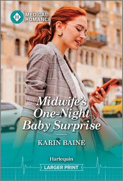 portada Midwife's One-Night Baby Surprise (en Inglés)
