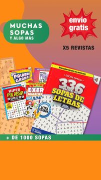portada Pasatiempos, Crucigrmas Y Sopas De Letras pack Muchas Sopas (in Spanish)