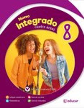 portada NUEVO INTEGRADO 8 CUATRO AREAS (in Spanish)