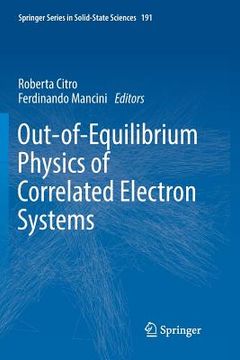 portada Out-Of-Equilibrium Physics of Correlated Electron Systems (en Inglés)