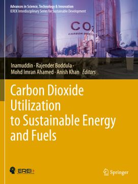 portada Carbon Dioxide Utilization to Sustainable Energy and Fuels (en Inglés)