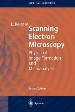 portada scanning electron microscopy: physics of image formation and microanalysis (en Inglés)