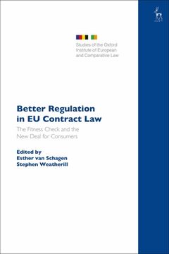 portada Better Regulation in EU Contract Law: The Fitness Check and the New Deal for Consumers