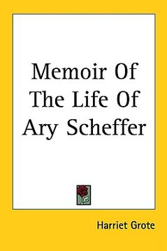 portada memoir of the life of ary scheffer
