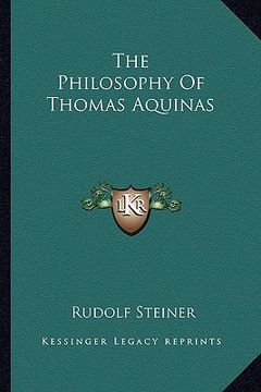 portada the philosophy of thomas aquinas (in English)