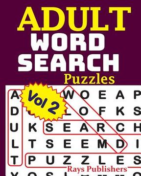 portada ADULT WORD SEARCH Puzzles Vol 2 (en Inglés)