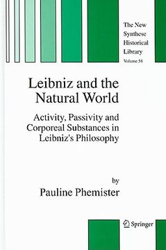 portada leibniz and the natural world
