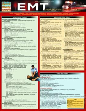 portada emt- emergency medical technician (en Inglés)