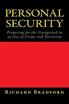 portada Personal Security: Preparing for the Unexpected in an Era of Crime and Terrorism 