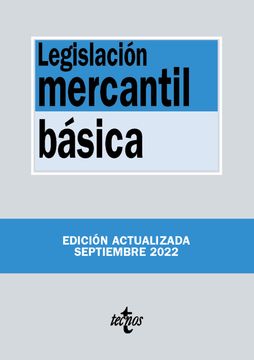 portada Legislación mercantil básica (en Castellano)