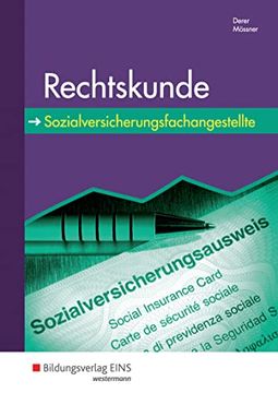 portada Rechtskunde. Sozialversicherungsfachangestellte. Lehr-/Fachbuch (en Alemán)