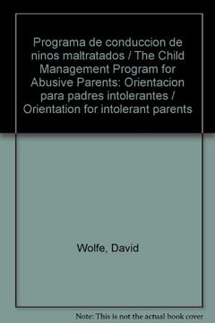 portada programa de conduccion de niños maltratados