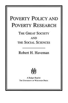 portada Poverty Policy and Poverty Research (in English)