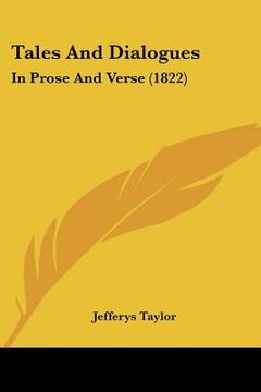 portada tales and dialogues: in prose and verse (1822) (en Inglés)