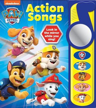 portada Nickelodeon paw Patrol: Action Songs Sound Book (in English)