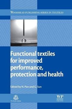 portada Functional Textiles for Improved Performance, Protection and Health (Woodhead Publishing Series in Textiles) (en Inglés)