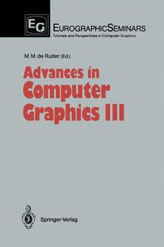 portada advances in computer graphics iii (en Inglés)