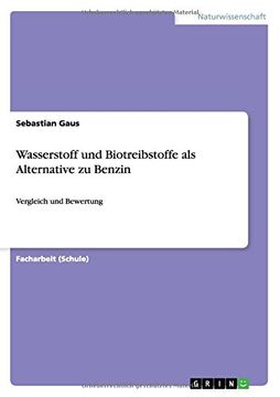 portada Wasserstoff und Biotreibstoffe als Alternative  zu Benzin (German Edition)