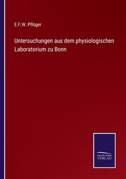 portada Untersuchungen aus dem physiologischen Laboratorium zu Bonn (en Alemán)
