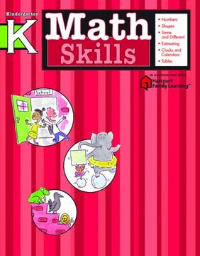 portada Math Skills: Grade k (Flash Kids Harcourt Family Learning) (in English)