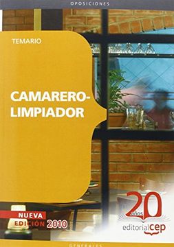 portada Camarero-Limpiador. Temario (Colección 65)