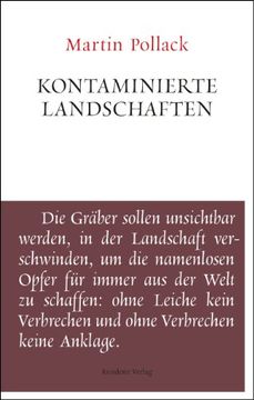 portada Kontaminierte Landschaften: Unruhe bewahren (en Alemán)