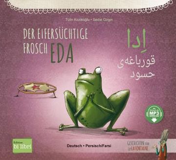 portada Der Eifersüchtige Frosch Eda. Deutsch-Persisch/Farsi