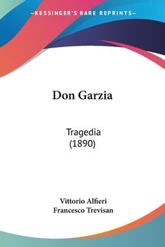 portada Don Garzia: Tragedia (1890) (in Italian)