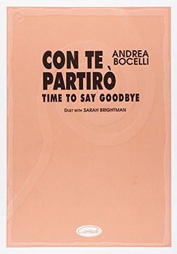 portada Andrea Bocelli: Con Te Partirò (Time To Say Goodbye) (Sheet)