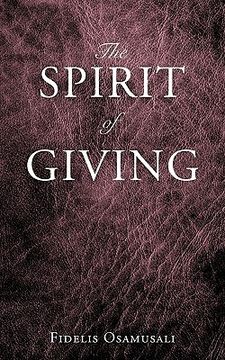 portada the spirit of giving (en Inglés)